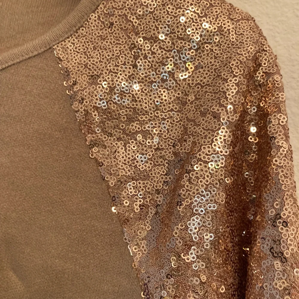 New sequined sweater